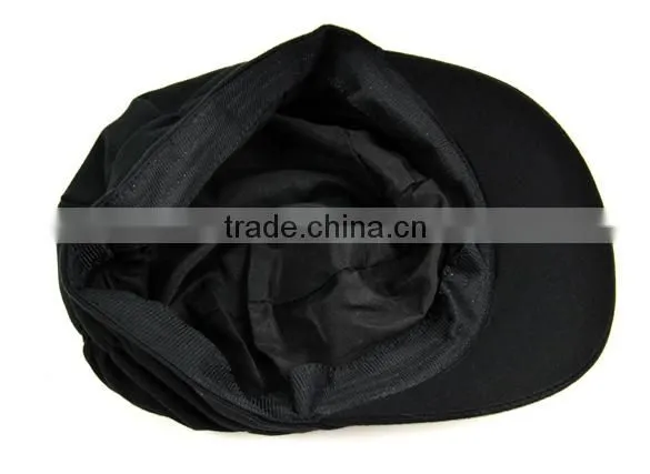 Women's Korean Style Pleated Peaked Cap Hat Woman Sex 17484