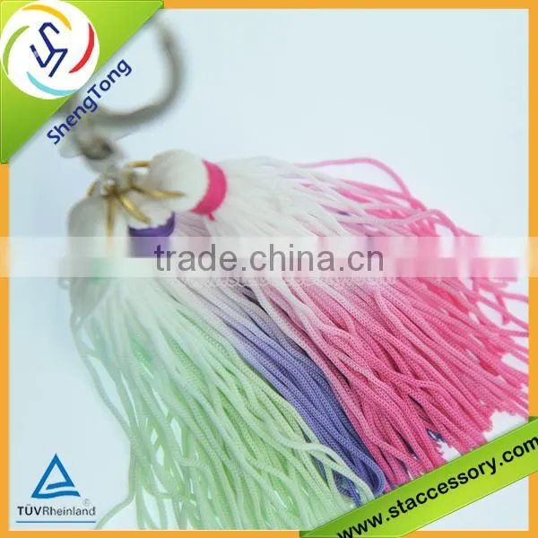 hot sale wholesale ring with tassel/colorful ring with tassel