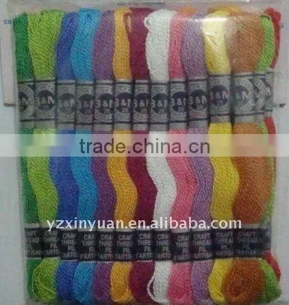 cotton thread.similar DMC threads.100% cotton threads.yarn.hand making yarn.knitting yarn.embroidery thread.-01