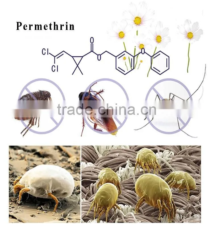 Permethrin Treated Insect Repellent Fabric