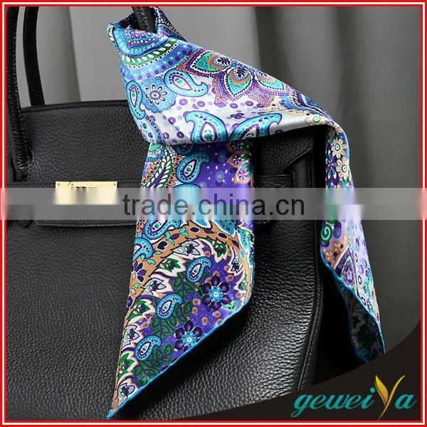 Digital Printing Twill Silk Luxury Scarf