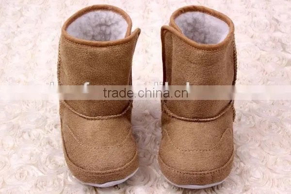 Fashion New Winter Toddler Infant Girls First Walkers Crib Shoes