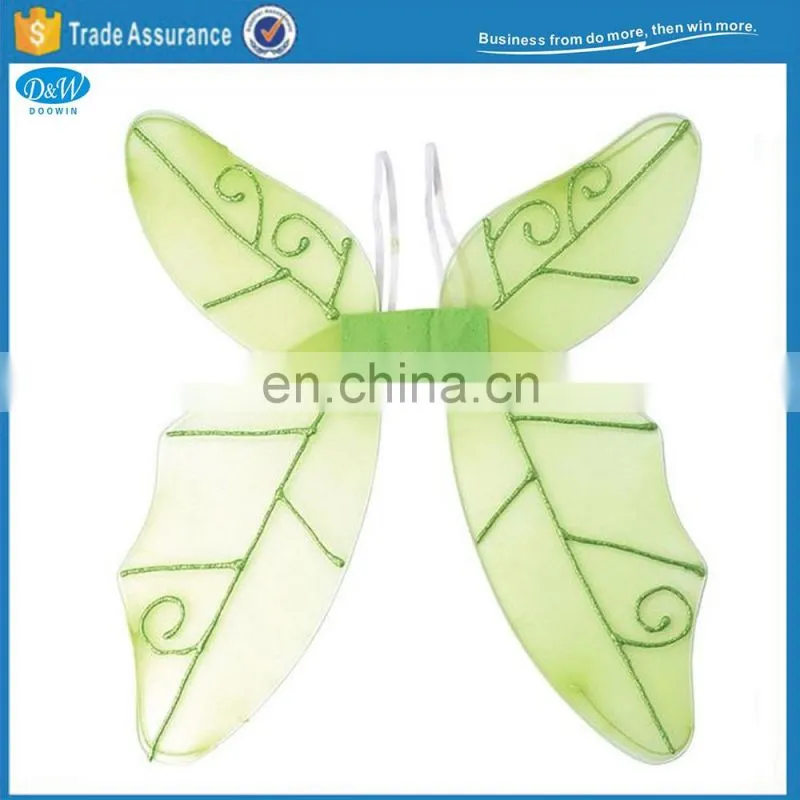 Green Color Fairy Wings for Carnival Party Dresses