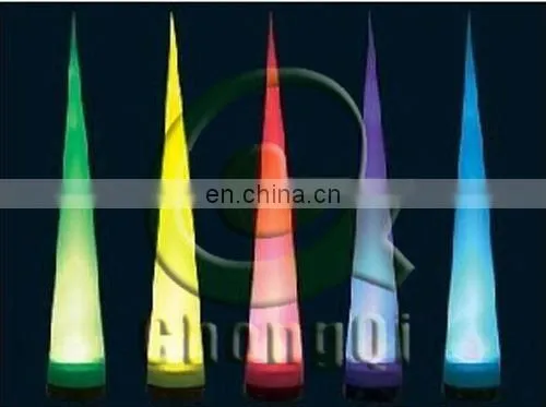 Party decoration inflatable cone light for sale