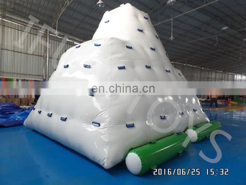 Mini water park inflatable iceberg water toys for kids