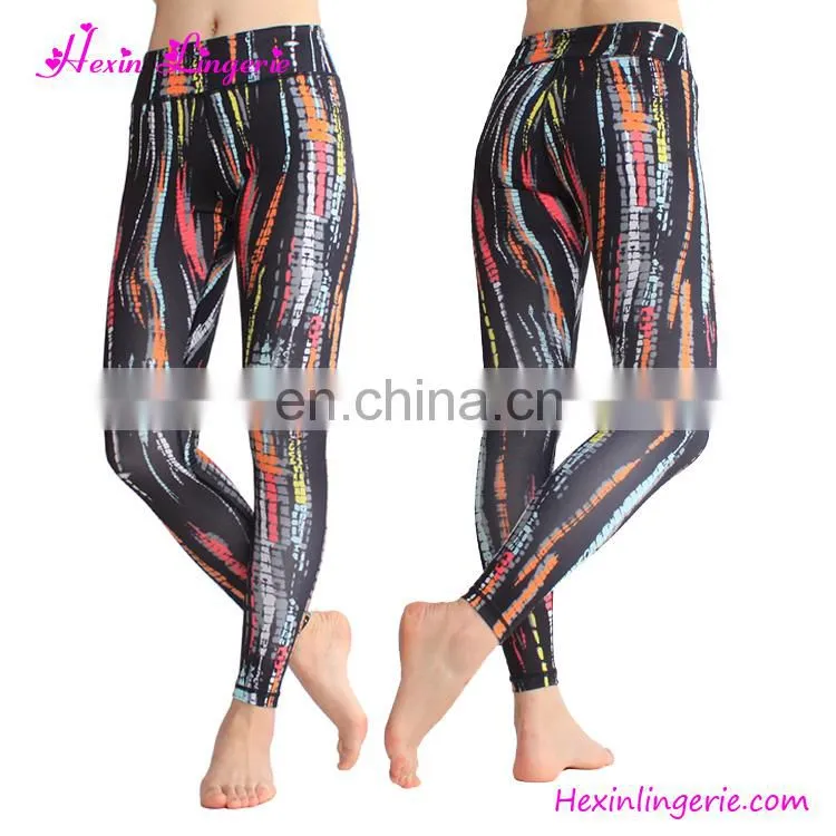 No Moq Wholesale Capri Tight High Waist Camouflage Printed Yoga Pants