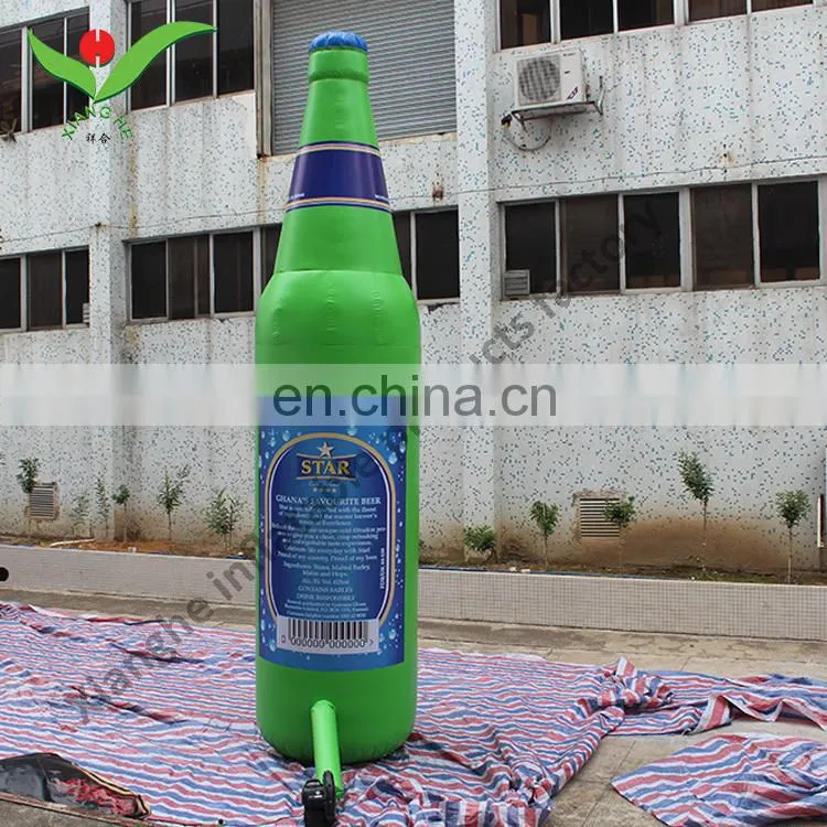 10M 33ft Giant Event advertising promotion cartoon inflatable bottle replica