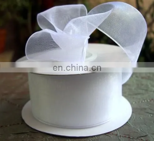 wedding beautiful decoration festival celebration colorful snow organza ribbon