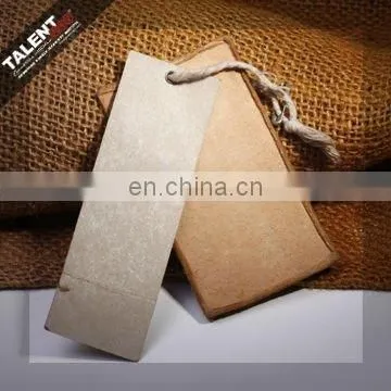 custom hand made krafit paper tag for garment