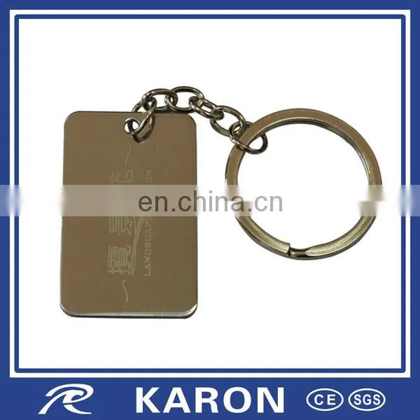 die casting keychain custom logo key tag