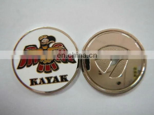 eagle enamel golf ball marker magnetic hat clip