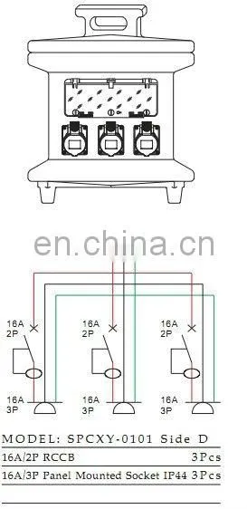 Mobie power outlet box