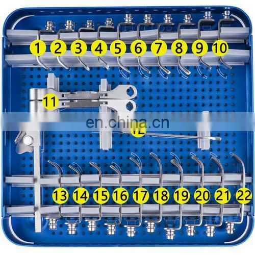 Guaranteed Quality Medical Bone Spine Surgery Distractor Instrument Set Orthopedic Surgical Spinal Instruments