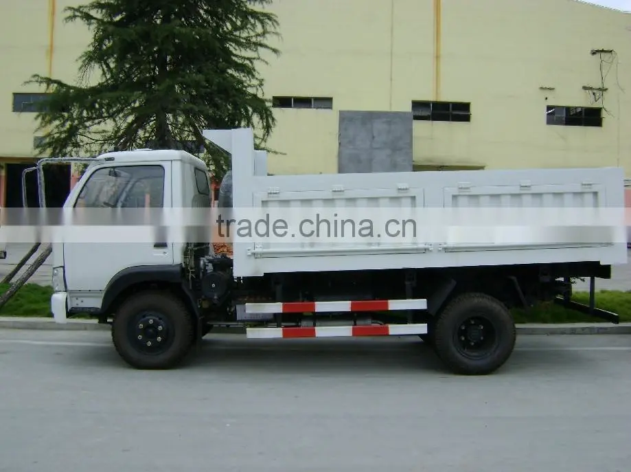Dongfeng EQ3071T 4x2 dump truck from side
