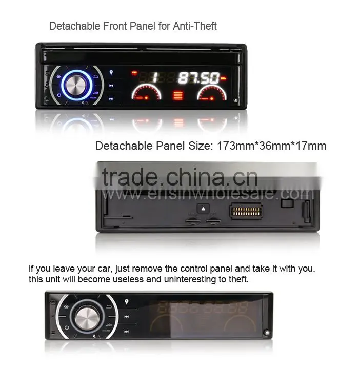Erisin ES8990A 7" 1 Din Car Autoradio GPS WiFi 3G DVD Player