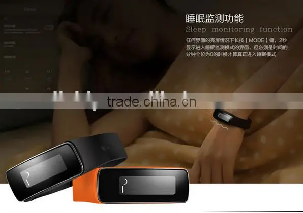 Sleeping monitor date&time bluetooth pedometer waterproof LC- V5 Smart Bracelet