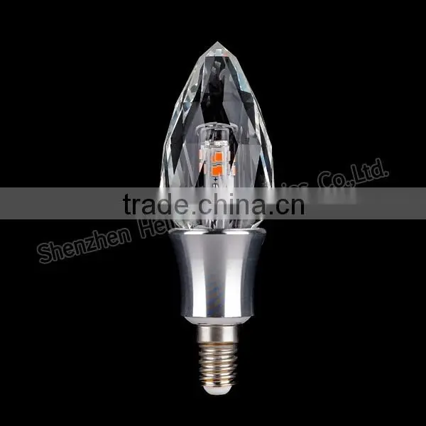 2016 Indoor window led candle lamp e14 dimmable design