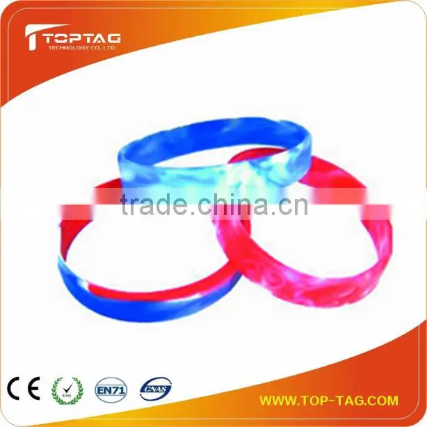 popular dual-frequency Silicon Rfid Wristband for access conrtol