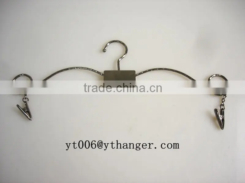 RQ681 metal bra hanger underwear hanger with clips
