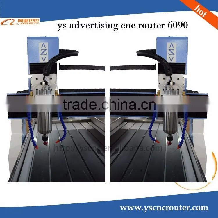 6090 mini davertising cnc router in china/advertisement printing machine price/cnc router of advertising hot sale more popular