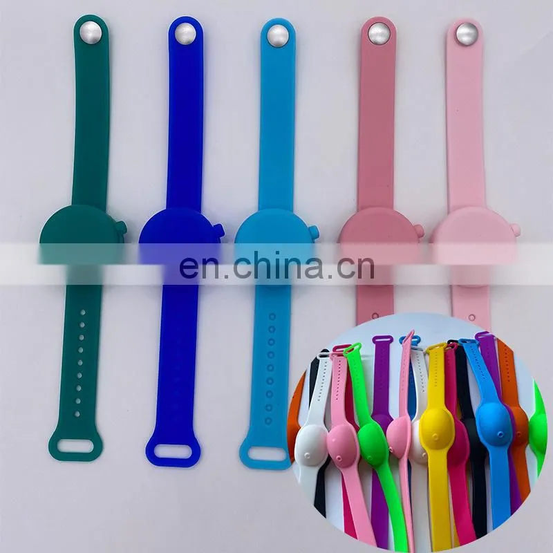 2020 Cartoon Silicone Hand Sanitizer Band Alcohol Gel Silicone Hand Sanitizer Bracelet