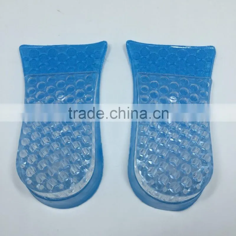 two Layers 5cm TPR Gel Height Increase Insole