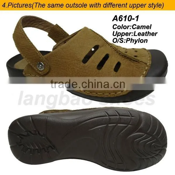 Genuine Leather Handmade Sandals For Mens Hot Sale