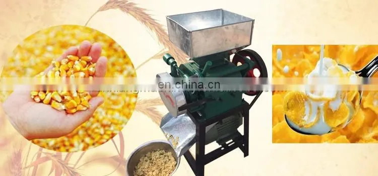 Factory supply corn flakes making machine / pet flakes to fiber machine / dog food extrusion machine