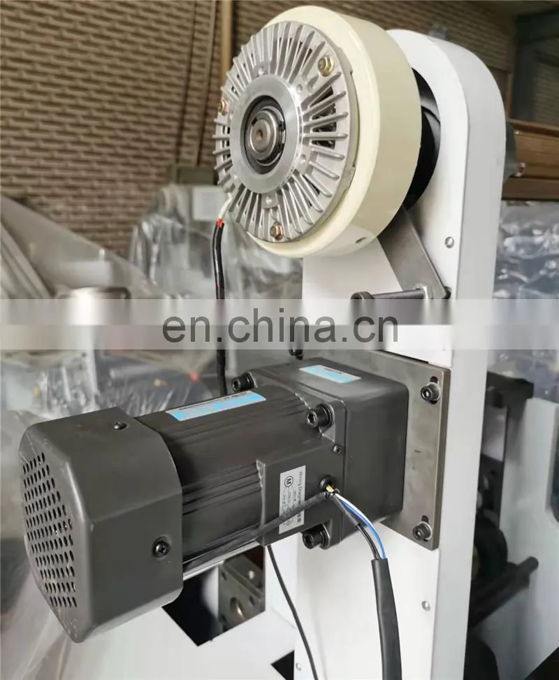 USK320 Roll to Roll Automatic Self Adhesive Blank Barcode Sticker Rotary Kiss Die Cutter Slitter Rewinder Machine