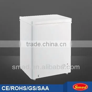 138L glass door freezer ice cream freezer display freezer