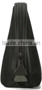 High quality OEM Mesh travel toiletry bag,men travel wash bag,black cosmetic travel bag