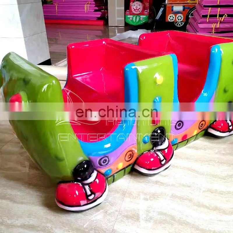 Small park children track train cute ant design mini track train