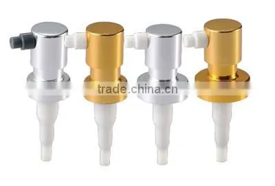 0.15CC Dosage Fine design multi-Color perfume crimp pump mist sprayer with15mm 18mm 20mm catheter