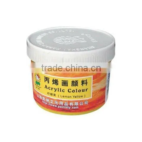 6 color 6ml box art poster paint