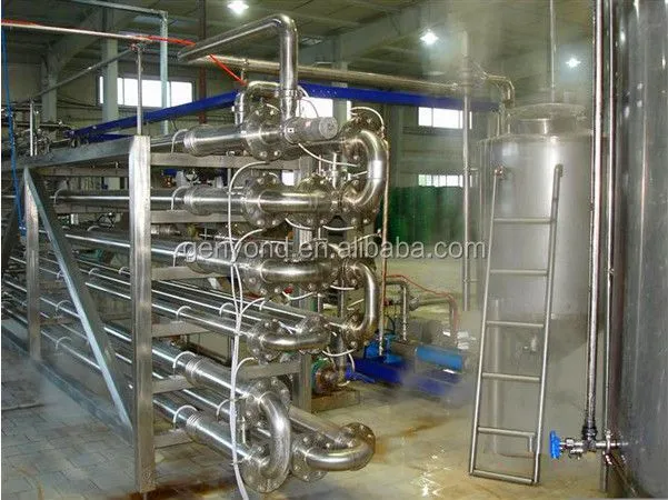 Shanghai Juice Pasteurization Equipment /Milk UHT Sterilizer Drinks Sterilization Machine