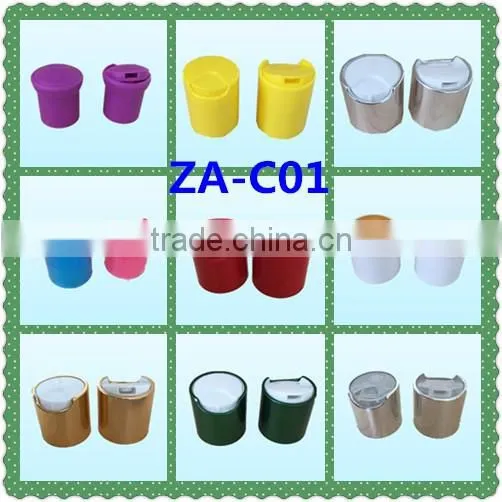 Green and pink flip cap cover 18mm 20mm plastic cap ,supplier china caps