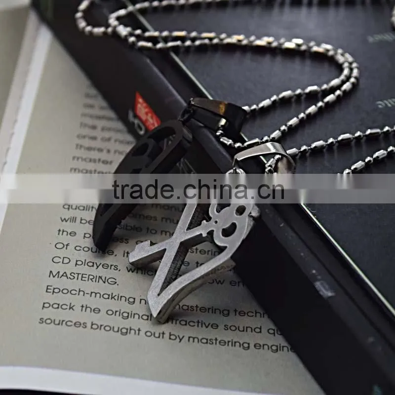 316L Stainless Steel Jewelry Couple Pendant Charms For Friends