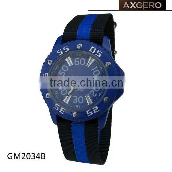 nylon strap wrist watch western watches with prices