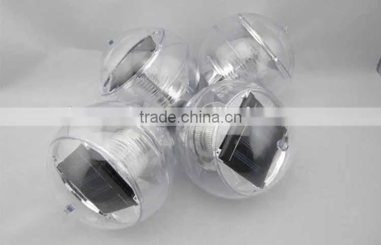 Outdoor solar christmas led garden ball light magic spot lights