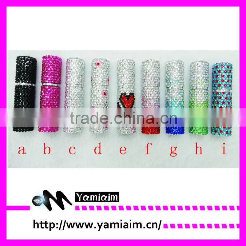 Wholesale Supplier Bling bling rhinestone perfume bottle OEM Japan Market