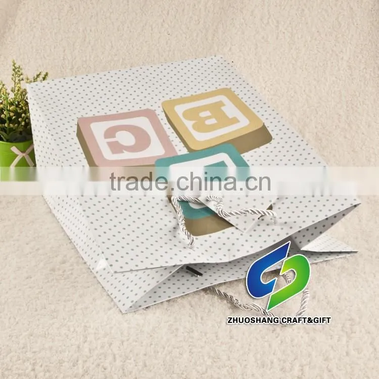 2016 China custom printing paper bag, shopping paper bag,Gift bag