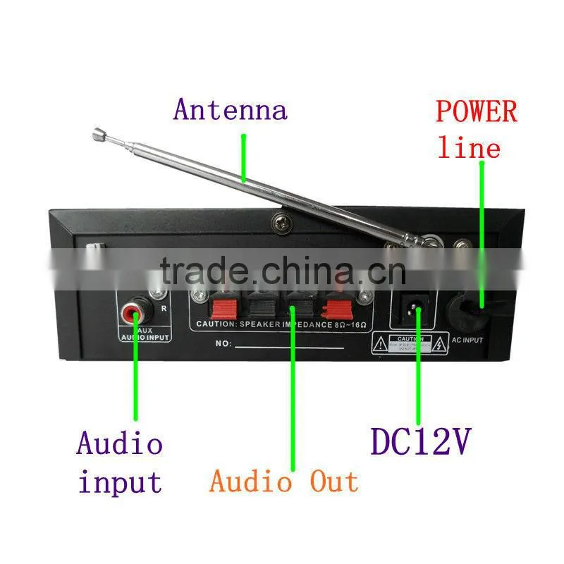 Small anytone cb radio YT-699D with usb sd