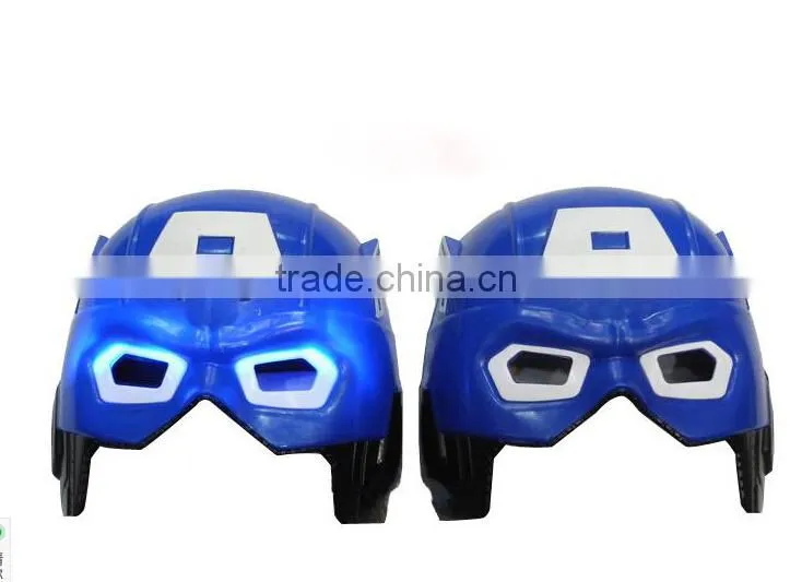 The party supplies Animation festival light iron man mask led spider-man light ultraman mask