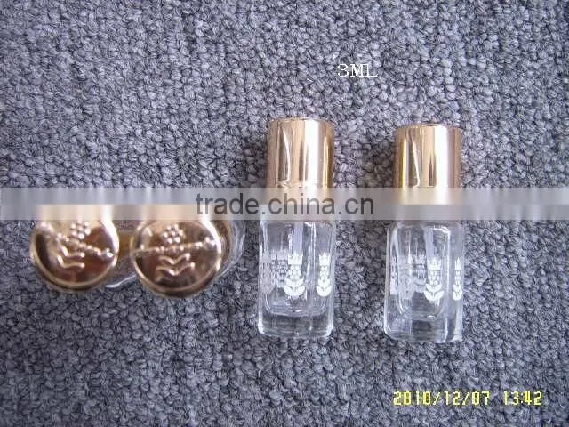 3ml Roll on attar bottle,roll on bottle