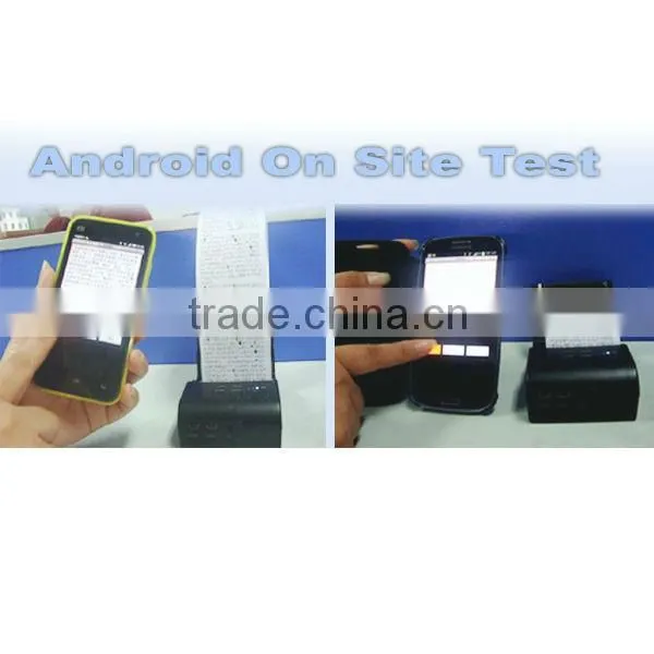 2013 80mm Bluetooth Mobile Mini Android Portable Printer/Small Wireless Mobile Android Receipt Printer/Bluetooth Android Printer