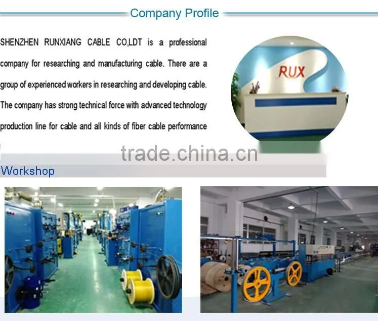Stranded loose tube GYHTY fiber optic cable price