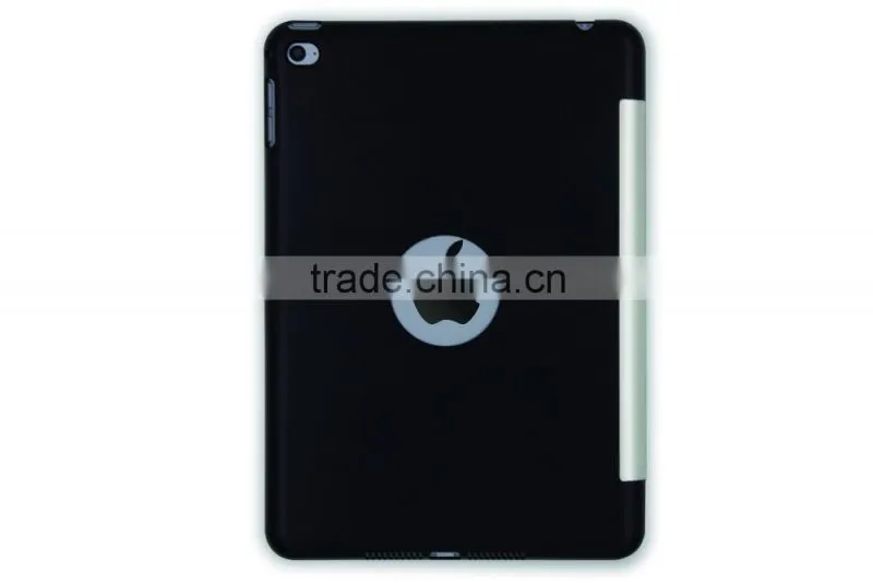 Clamshell folio case Bluetooth 3.0 keyboard case cover for iPad Mini4,,calmshell keyboard,