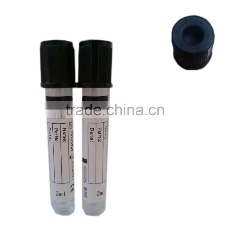 Disposable glass or PET vacuum blood collection tubes