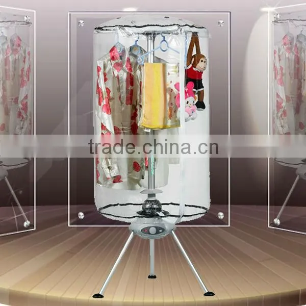 smartmak portable mini clothes dryer with transparent cover