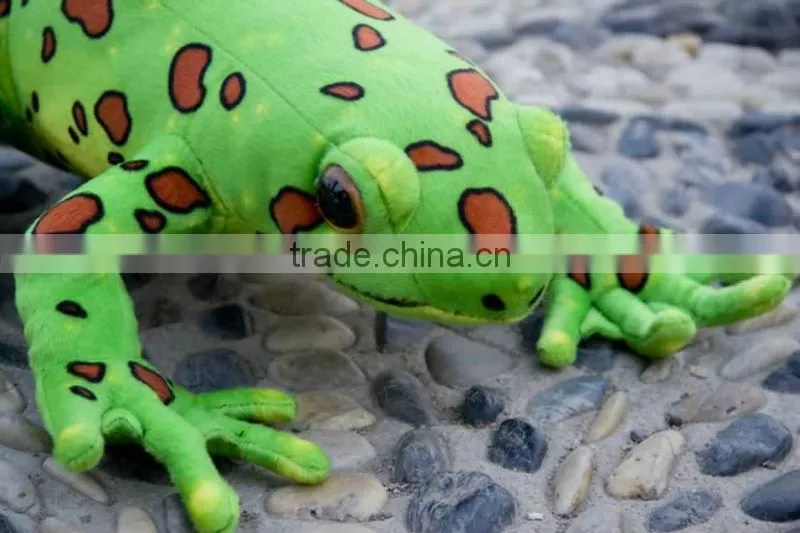 lovely newest design simulation frog soft plush toys
